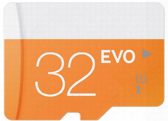 2017 Class 10 Evo 32gb 64gb 128gb 256gb Micro Sd Card Tf Memory Card C10 Flash Sdhc Sd Adapter Sdxc White Orange Retail Package