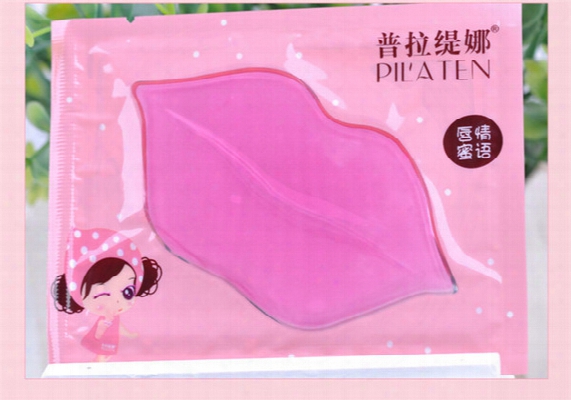 2017 Pilaten Authorized Collagen Crystal Lips Mask Moisturizing Anti-aging Anti-wrinkle Lip Care Dilute The Lip Free Dhl