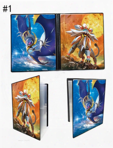 6 Styles,new Monster(poke) Card Collects 14 Pages Of Tests And Game Cards, And You Can Place 112 Card~ll