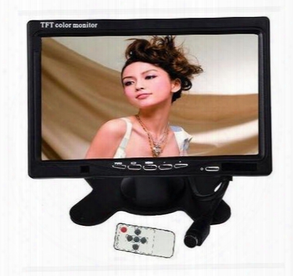 7 Inch Tft Lcd Car Headrest Display Monitor Rear View Display For Rearview Reverse Backup Camera Car Tv Display
