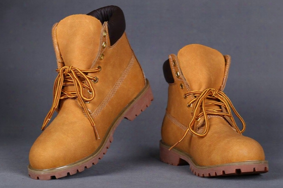 Classic Waterproof Outdoor Work Boots Cheap Winter Snow Boot Fashion Tims Leather Hiking Shoes Leisure Ankle Boots For Men