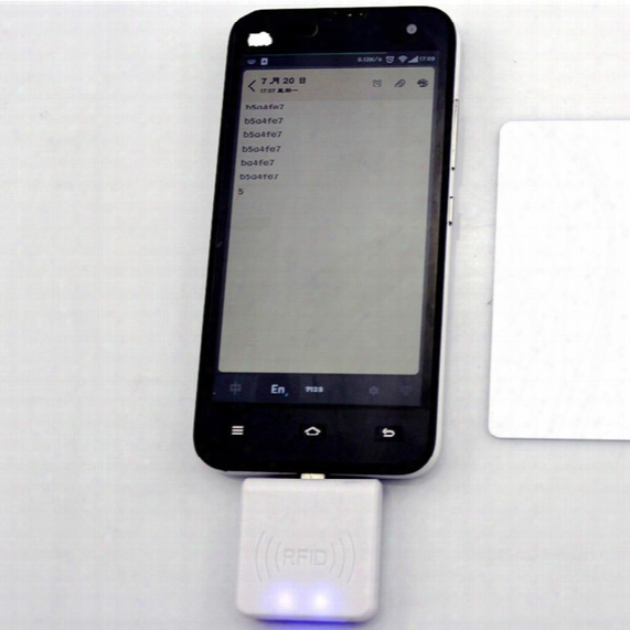 Factory Direct New Android Phone Tablet 13.56mhz Iso 14443a Rfid Reader /plug & Play Usb R65c +3pcs M1 Cards