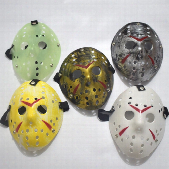 Freddy Vs. Jason Plastic Masquerade Halloween Party Masks Full Face Mask Carnival Costume Cosplay Prop Gift Festive & Party Supplies