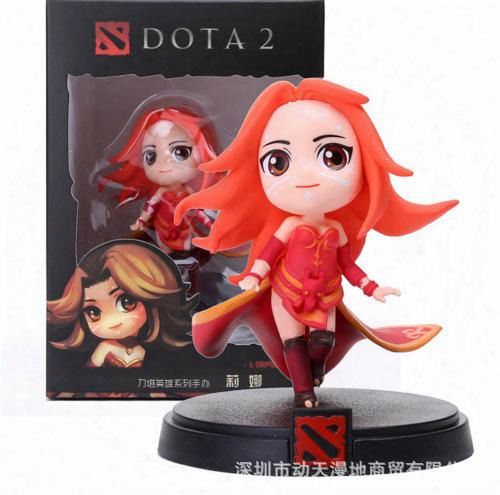 Free Shipping Genuine Dota2 Game Q Version Figure   Lina Inversefigure Decoration Dota2 Lina Figure