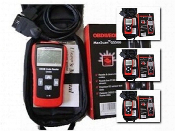 Key Programmer Car Read Code Obd2 Scanner Gs500 Vehicle Detector For A Variety Of Car