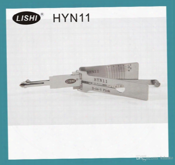 Lishi Hyn11 2-in-1 Auto Pick And Decoder For Hyundai With Free Shipping