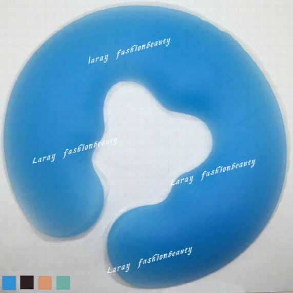 New U Shape Health Care Silicon Spa Pillow Spa Gel Pad Face Rest Body Back Massage Overlay Silicone Face Pillow Cradle Cushion