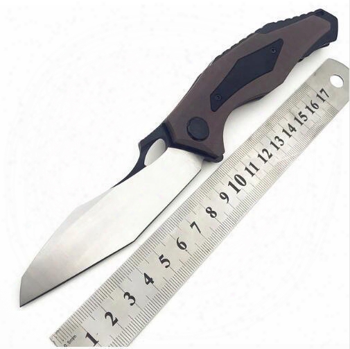 Oem Zt 0427 Ball Bearing Folding Knife D2 Titanium Carbon Fiber Camping Hunting Survival Kitchen Knives Outdoor Edc Tool