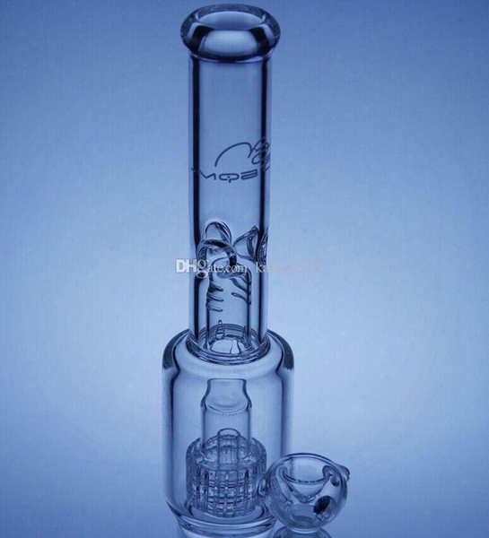Really Brand Matrix Sidecar Glass Bong Birdcage Perc And 8 Sprinkler Glass Pipe Thick Glass Smoking Pips Tube Fc-388 V2