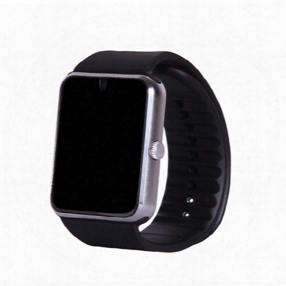 Smart Watch Gt08 Clock Blackberry Bluetooth Sync Notifier Support Sim Card Bluetooth Connectivity For Apple Iphone Android Phone Smartwatch