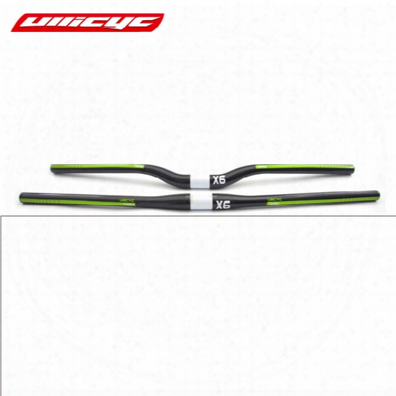 Ullicyc X6 Mountain Bike Full Carbon Handlebar Carbon Bicycle Handlebar Mtb Parts 31.8*580mm-740mm Free Ship
