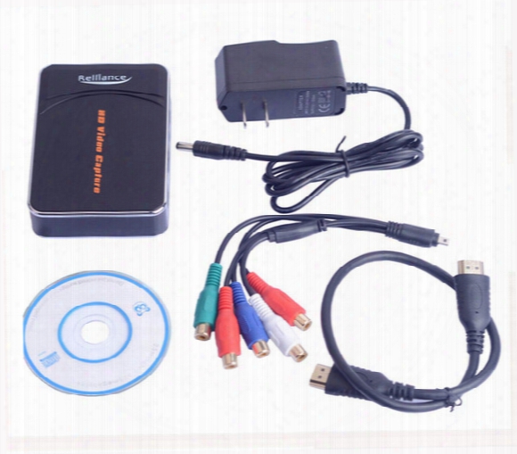 Usb 2.0 1080p Hd Video Capture Recorder Box Hdmi/ypbpr Recorder Game Capture For Xbox One 360 Ps3 Wii