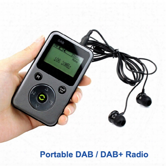 Wholesale-portable Dab Radio Fm Stereo Radio Receiver Digital Tf Card Mp3 Lpayer Pocket Radio Station Ppm001 Y4107h