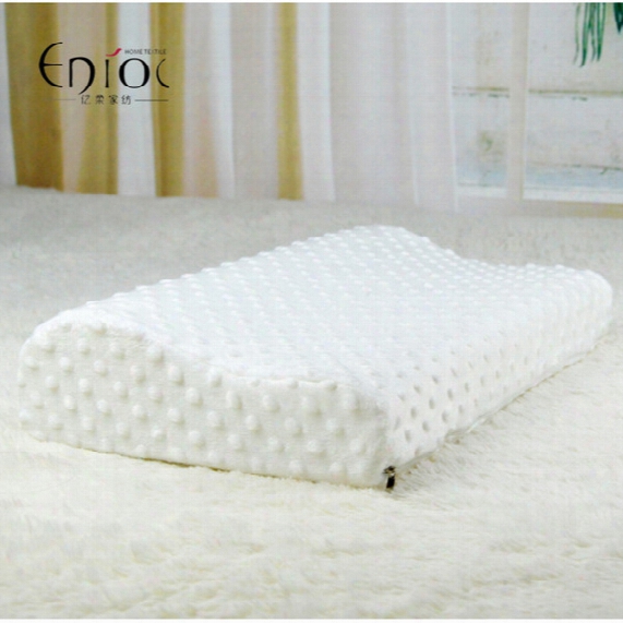 Wholesale- Soft Pillowcase 40*60cm Memory Foam Space Pillow Case Slow Rebound Memory Foam Throw Pillow Cases Neck Cervical Healthcare R-311