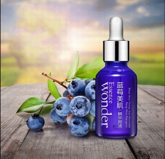 15ml Blueberry Essence Moisturizing Moisturizing Skin Pores Brighten Skin White Facial Skin Care Beauty Serum Antioxidant