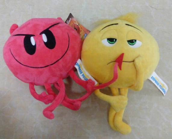 2017 New Cartoon The Emoji Movie Express Yourself Plush Toy 5 Styles Stuffed Doll Crazy Happy Emoji Toys Gifts For Kids Xt