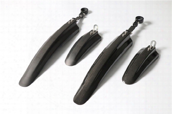 3k Full Carbon Fiber Road Mountain Bike Bicycle Front Rear Mudguard Fender Set Mud Guards Wings Front/rear Bike Fenders