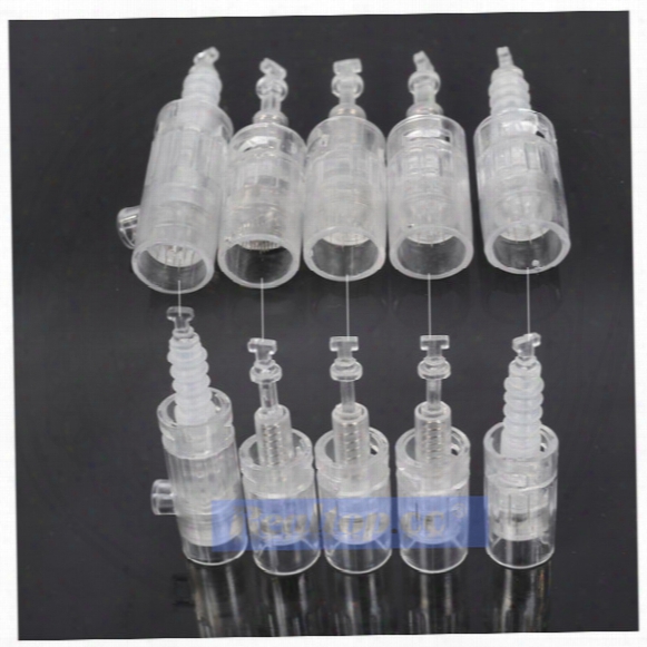 50pcs Derma Pen Cartridge Electric Derma Stamp 1/3/5/7/9/12/36 Needle Dermapen Needle Cartridge Microneedle Derma Roller Mym Replacment Head