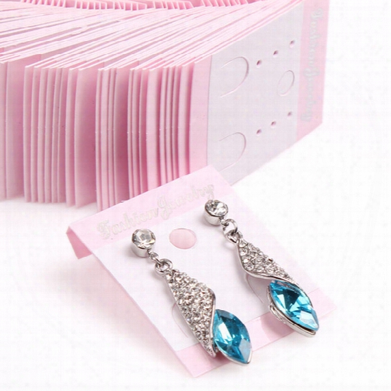 5.2cm*3.6cm Fashion Jewelry Earring Stud Card Jewelry Packaging & Display Cards Popular Diy Accessories Findings Earring Holder