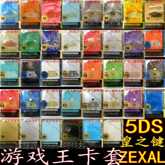5ds Arcv Zexal Yugioh Card Deck Protector Sleeves Mix Colors