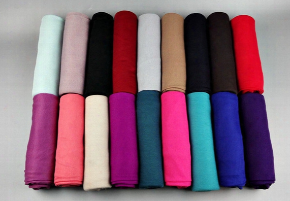 5pcs/lot Muslim Scarves Hijabs 20 Colors For Choice Jersey Scarf For Women Lady Arabic Scarves Modal Wraps Bs82 180*85cm