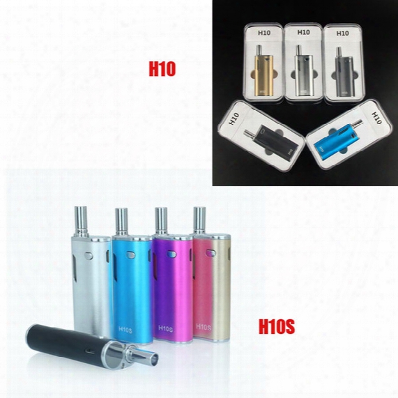 Authentic Vape Pen Vape Box Mod Kit Oil Kits H10 H10s E Cigarette Cartridges Mini 10w Vaporizer 650mah Battery For Wax Ce3
