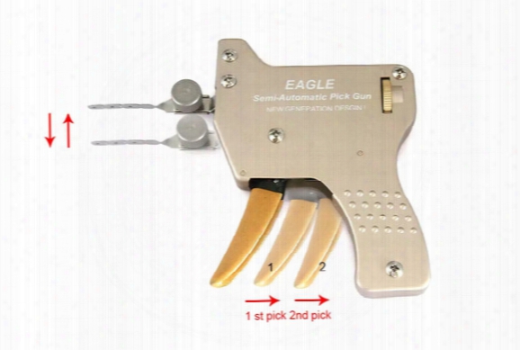 H&h Semi-automatic Lock Pick Gun Premium Quality Locksmith Pick Gun By H&h