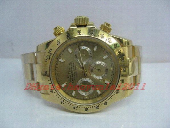 Hot Sell New Brand Watches Men Luxury Watch Mechanical Automatic Gold Color Wristwatch Free Shipping
