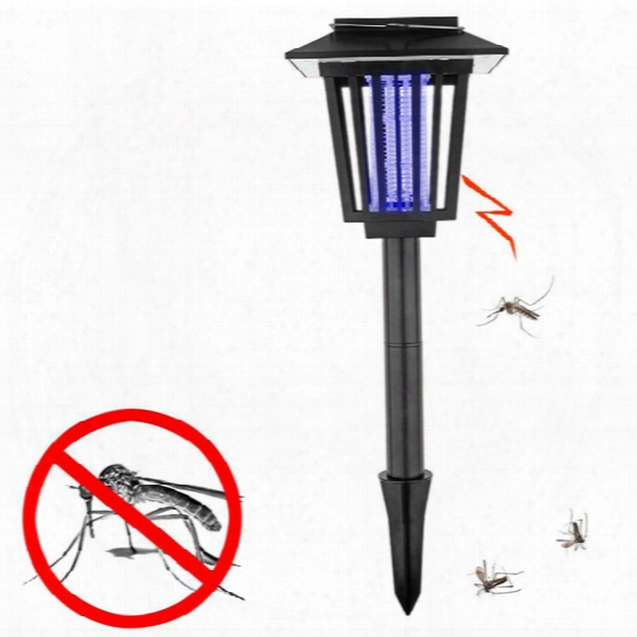 Insect Killer Garde N Supplies Led Solar Powered Outdoor Lawn Pathways Mosquito Insect Pest Bug Zapper Killer