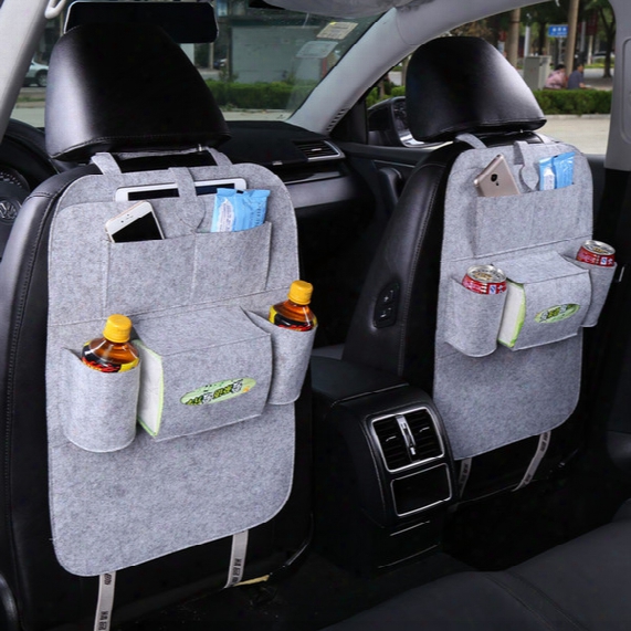 Interior Accessories Multifunctional Seat Back Storage Bag Pockets Hanging Car Organizer Boxes Inside The Car Auto Accessories