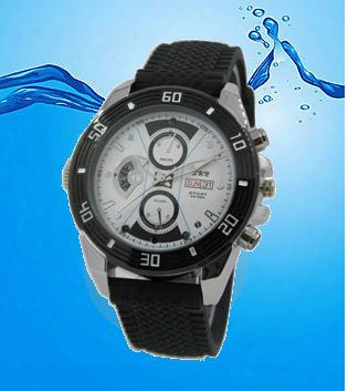 New Hd 1080p Waterproof Motion Detection Camera Watch Night Vision Spy Watch Replaceable Battery With Tf Card Slot Hidden Hours Dvr