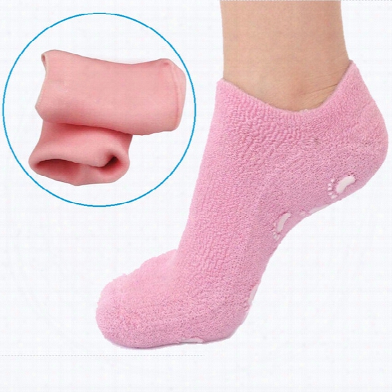New Soft Spa Gel Socks Moisturize Socks For Dry Foot Moisturizing Treatment Socks Soften Cracked Skin Treatment