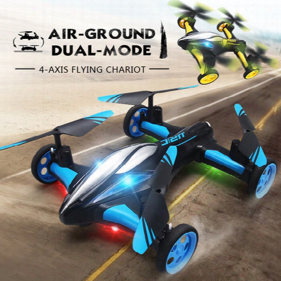 Original Jjrc H23 2.4g 4ch 6-axis Gyro Air-ground Flying Car Rc Drone Rtf Quadcopter With 3d Flip One-key Return Headless Model Drones Rc +b