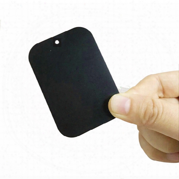 Replacement Metal Plate Sheet With Adhesive For Universal Cr Phone Magnetic Mount For Car Magnetic Phone Holder Dock