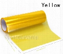 4 rolls Yellow Headlights Tinting film Headlamp Tint tail lamp Vinyl lamp covering foil size 0.3x10m/Roll