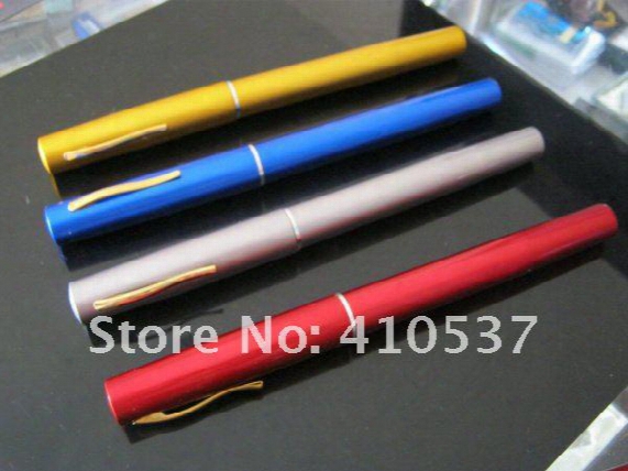 Wholesale-10pcs/lot,free Shipping Pen Mini Easy To Carry 100cm 1m Epoxy Fishing Rod Pole Red/blue/gold/silver