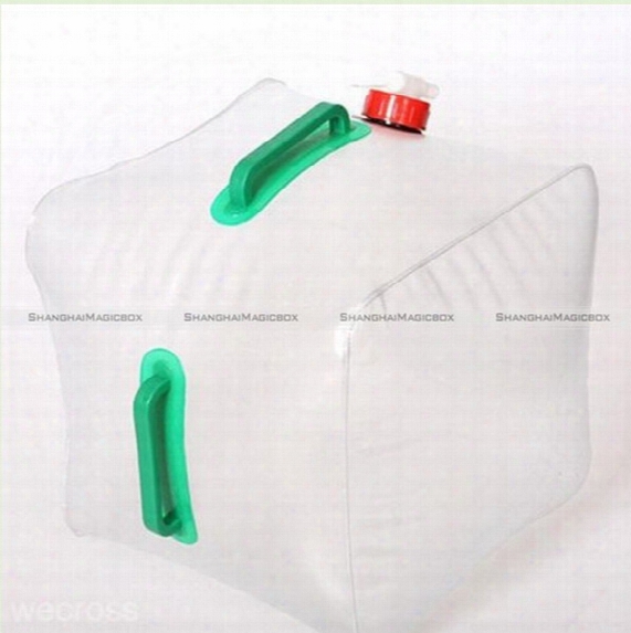 Wholesale- 20l 5.3 Gallon Collapsible Camp Hiking Climbing Water Storage Carrier Container Smb 60314307