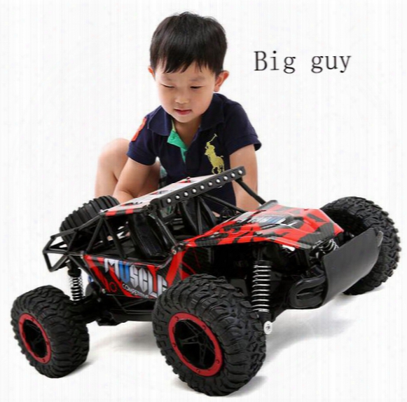 Wholesale- Off-road Vehicles 2.4g 4wd High Speed Suv Rc Car Damping Toy Car Motors Drive Remote Car Model For Children