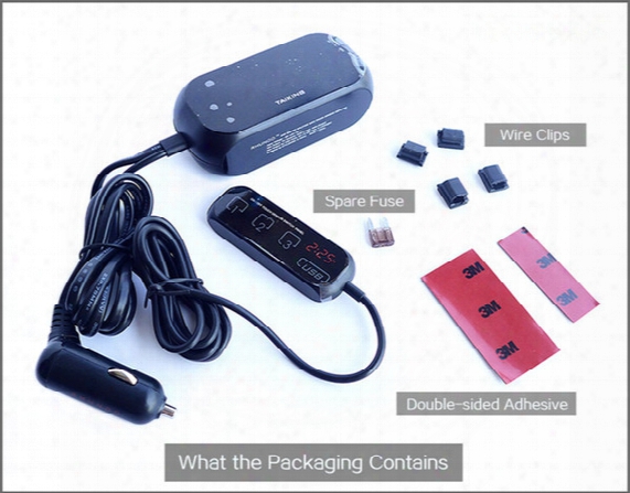 With Touch Sensor Power Switches & Display 3 Port 12v Car Cigarette Lighter Socket Outlet Adapter/splitter