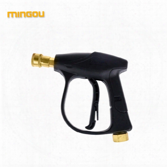 200bar/3000psi Pressure Car Wash Maintenance & Care Water Gun With M22/15mm Female And 12mm Quick Connect Connector(cw006)