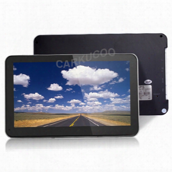 7 Inch Car Gps Navigation Capacitive Screen Fm 4gb/128m Wince 6.0 Map For Europe/usa+canada Russuia Truck Gps Navigator Sat Nav