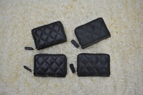 Fashion Long Style Designer Clutch Zipperwomen Purse Brand Wallet Lambskin Leather Bifold Credit Card Holders Wallets With Box Dustbag 69271