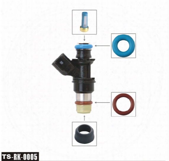 Free Shipping!!100sets/box Keihin Top Feed Mpi Fuel Injector Repair Kits For Cars Ts-rk0005
