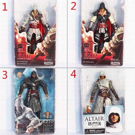 Neca Assassin&#039;s Creed Ii 2 Ezio Action Figure White,assassin&#039;s Creed Ii 7