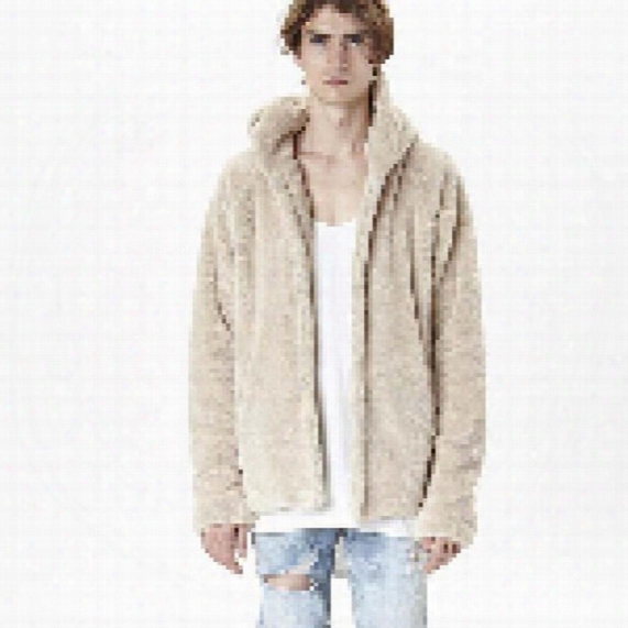 Sherpa Hoodie Streetwear Cool Kanye West Clothing Fashion Hip Hop Skateboard Urban Clothes Swag Men Hoodies Hooded Cardigan