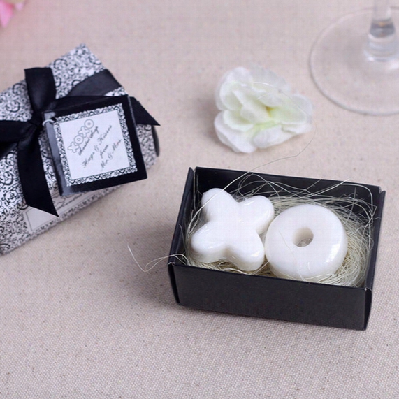 Wedding Favors Xoxo Soap Gift Box Cheap Practical Unique Wedding Bath & Soaps Favors 20pcs/lot New
