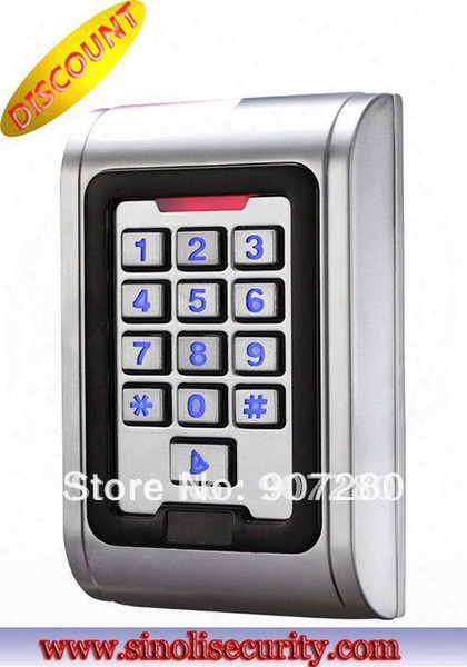 Wholesale- Wholesale Waterproof Metal Shell Access Control Keypad/em Card Support