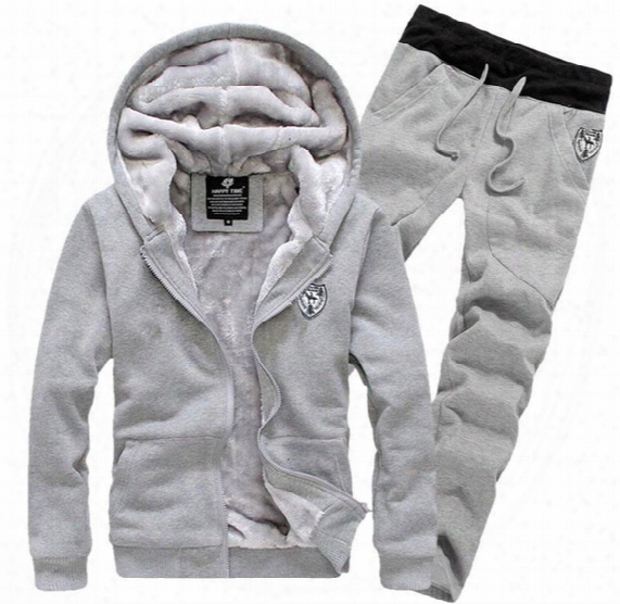 Winter Fashion New Men's Tracksuits Hoodies Pants Slim Fit Casual Sets Cardigan Jackets Men's Clothing Sport Suit Coats Outwear
