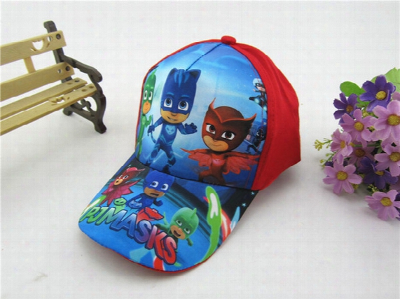 Boys And Girls Cartoon Cap Kids Baseball Cap Adjustable 52~54cm Troll Moana Ball Cap Chirldren Ball Snapbacks Hat Best Gifts For Boy&girls