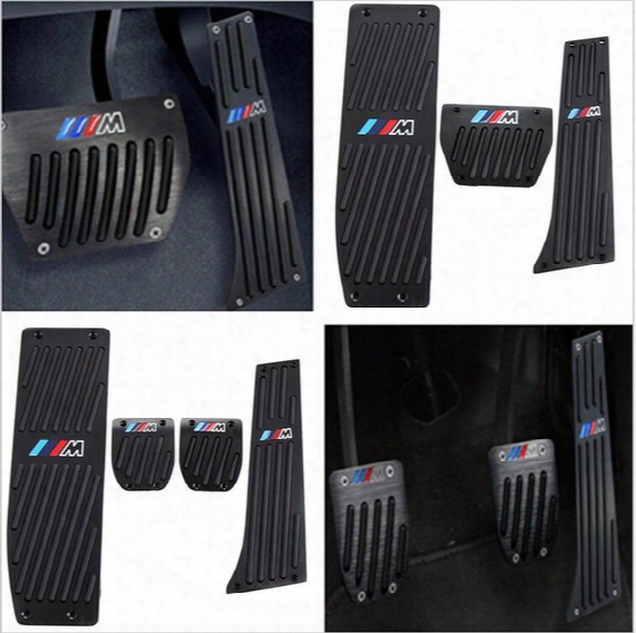 Car-styling High Quality Aluminium Alloy Rest Gas Pedal Brake Pedal For Bmw X1 M3 E39 E46 E87 E84 E90 E91 E92 Car Accessories